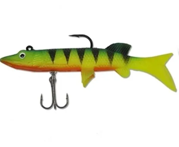 Turna Silikonu 10cm 17gr Firetiger