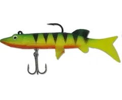 Turna Silikonu 10cm 17gr Firetiger