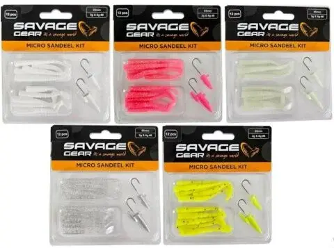 Savage Gear LRF Micro Sandeel Kit Yem