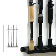 ANCHOR Kamış Olta Rafı Duvar Montaj Modüler Standı