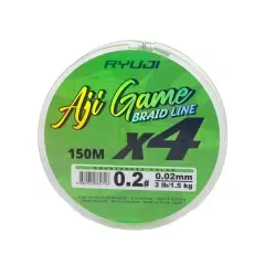 Ryuji Aji Game 4x 150 Mt Chartreuse İp Misina