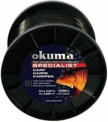 Okuma Carp Misina 1200m 0,340mm Kamuflaj 2 Ton Renk