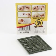 Carp Stopper 6-9-13Mm / 58 Pcs / Olive Green