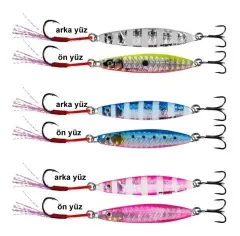 Effe Çift Taraflı 3 Lü Jig Seti